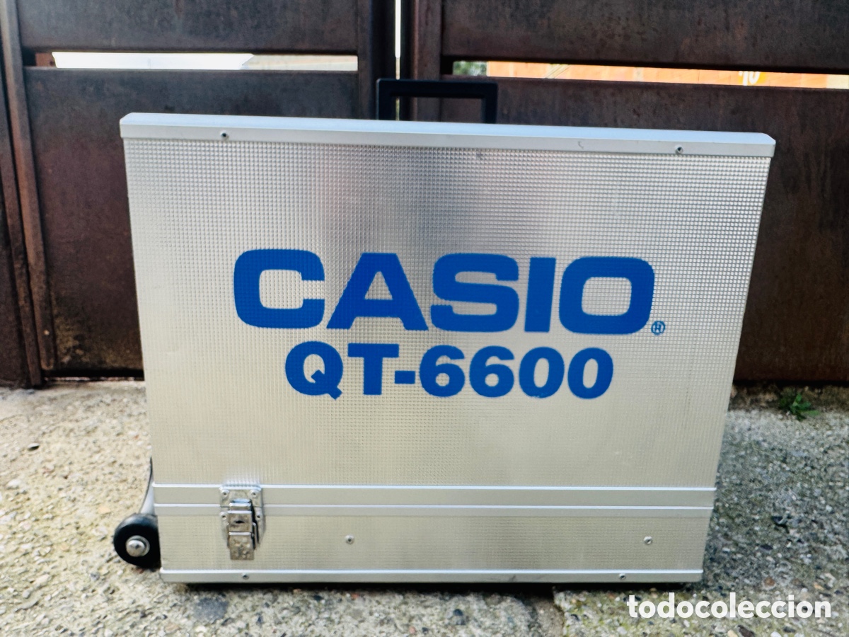 Vintage: Casio QT-6600 Flight Case Box - Foto 1