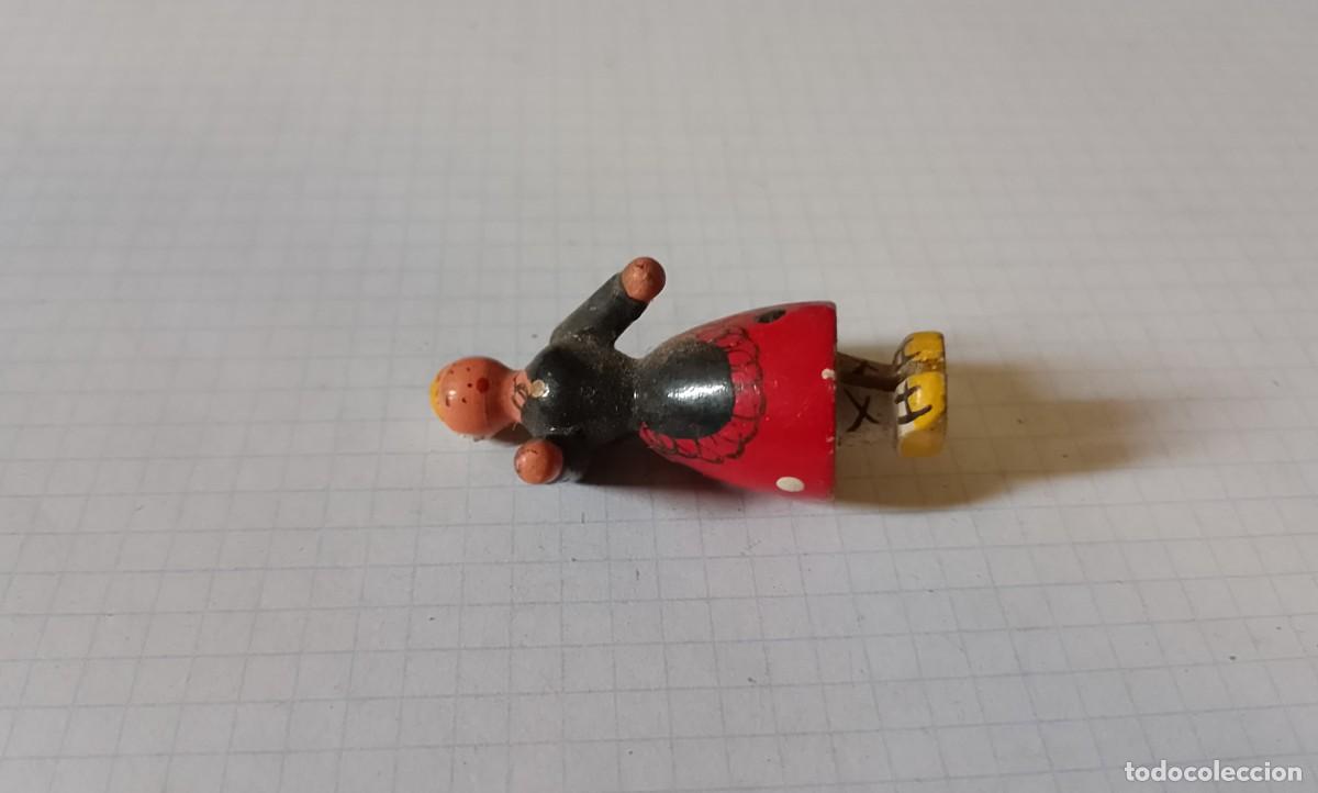 Vintage: Mu&ntilde;equita de madera, 4,5cm - Foto 1