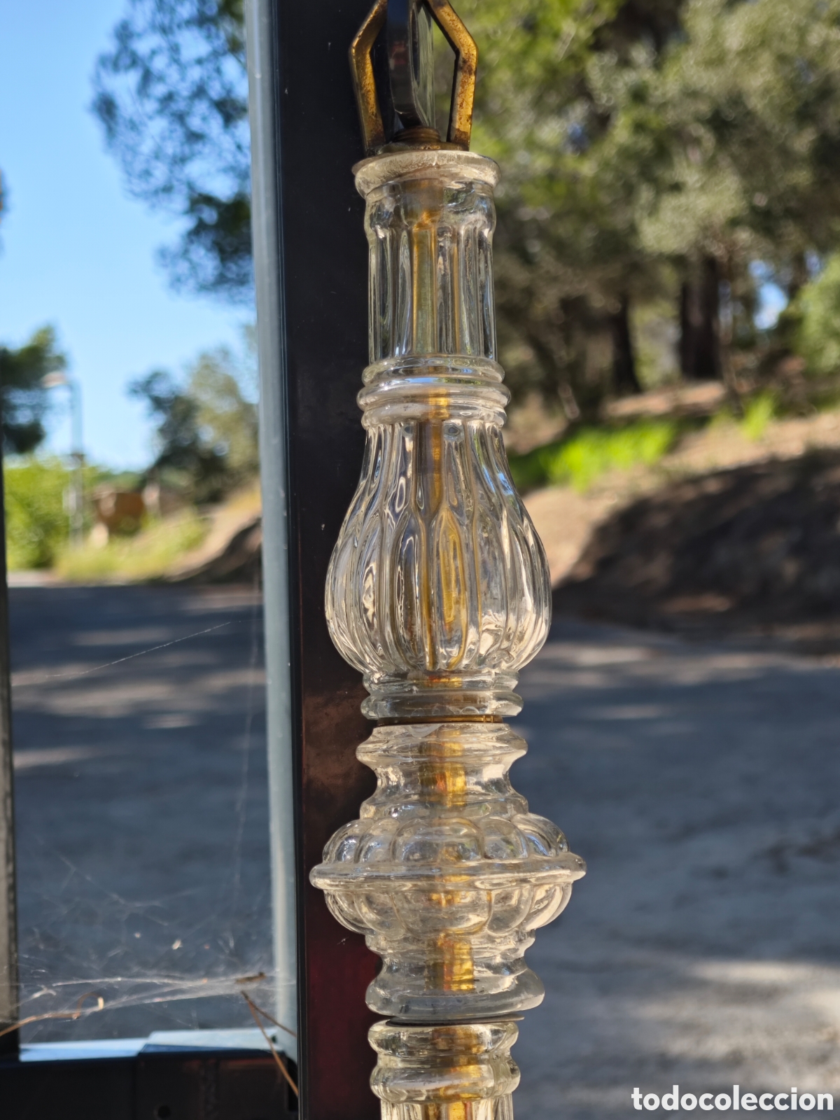 Vintage: Lampara ara&ntilde;a cristal - Foto 4