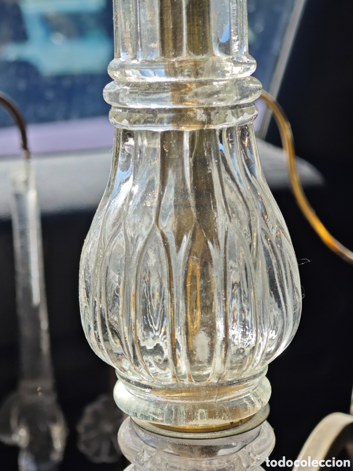 Vintage: Lampara ara&ntilde;a cristal - Foto 14