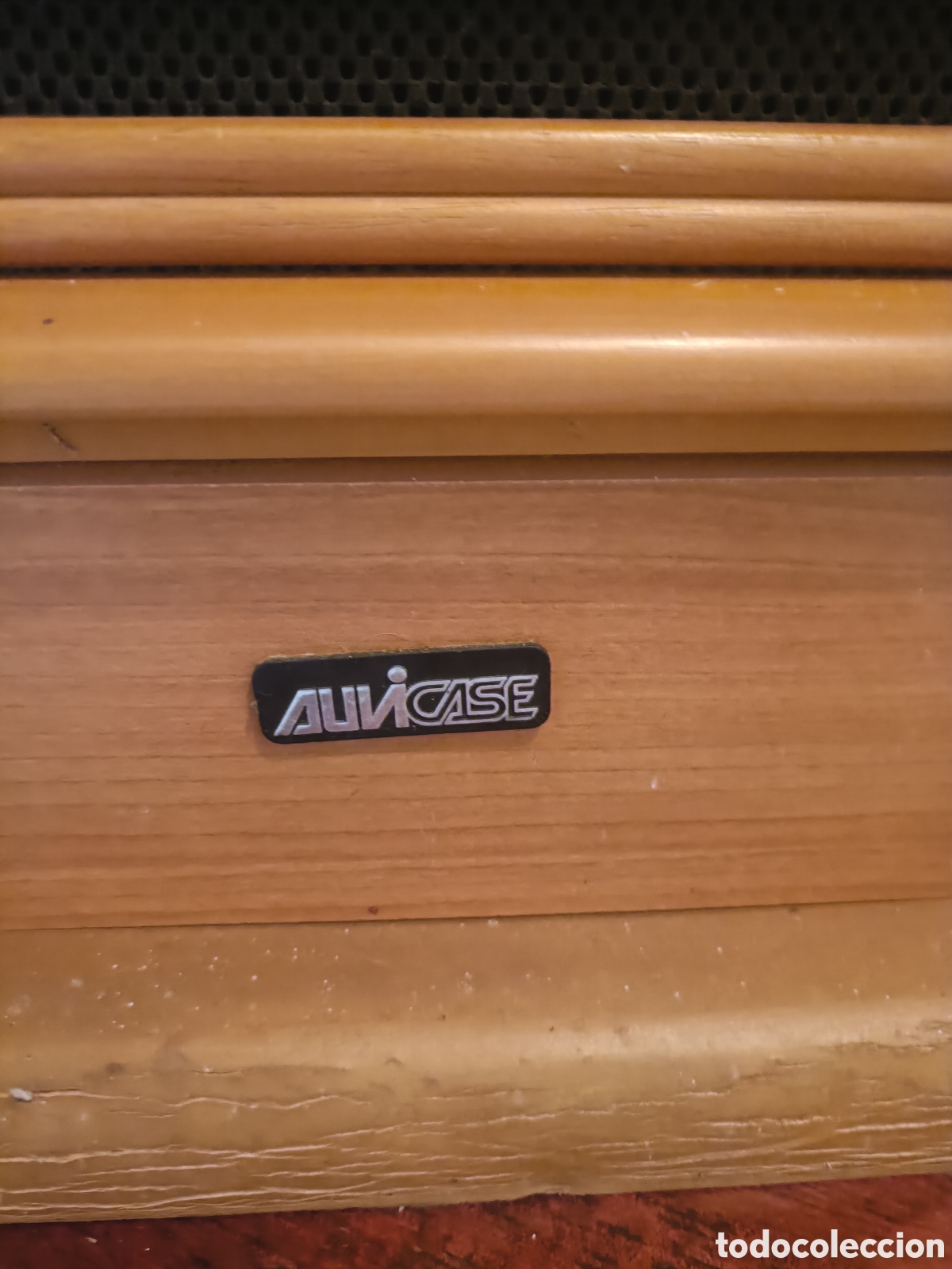 Vintage: MUEBLE CON PERSIANA PARA CASETE - Foto 3