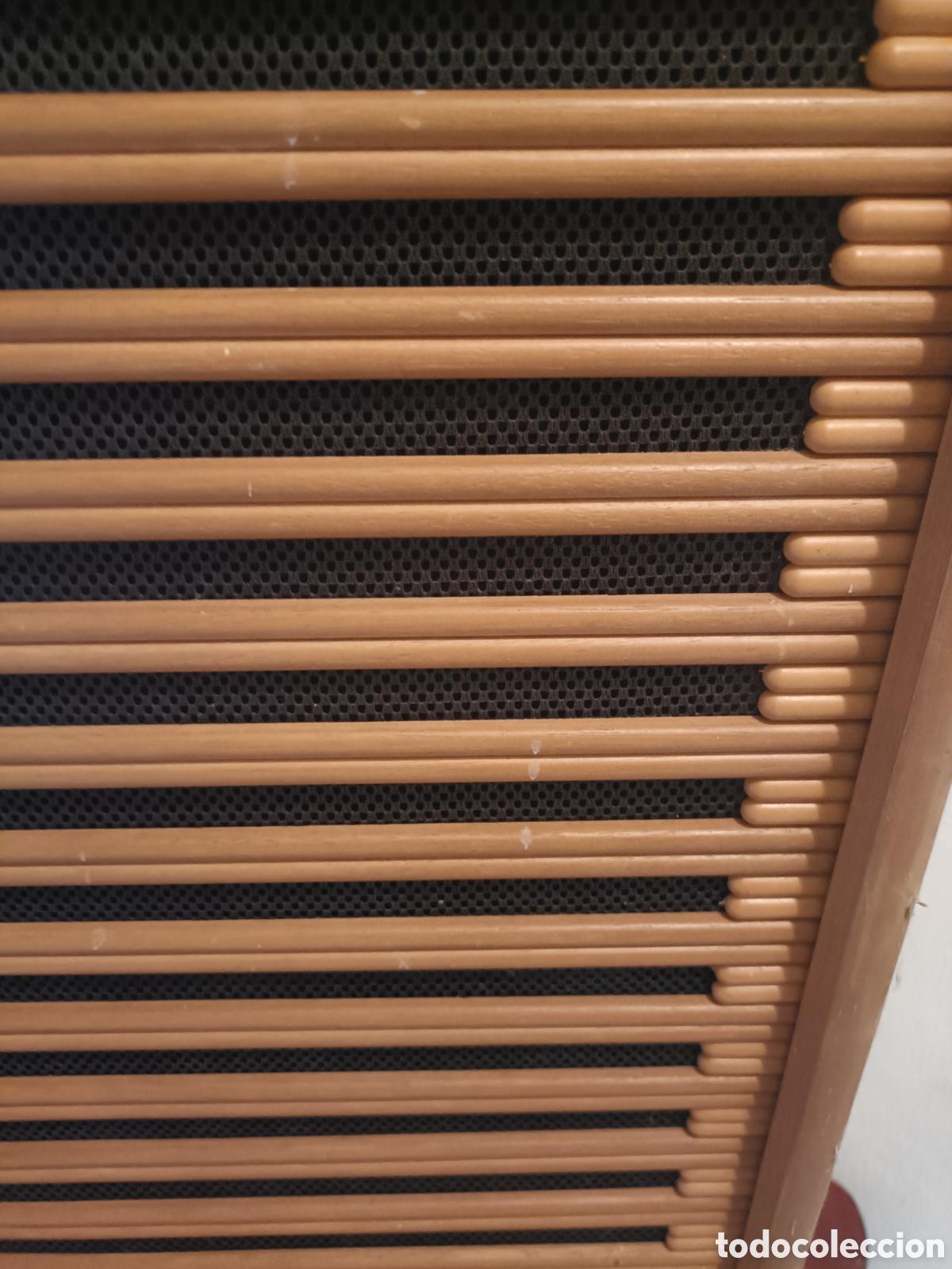 Vintage: MUEBLE CON PERSIANA PARA CASETE - Foto 4