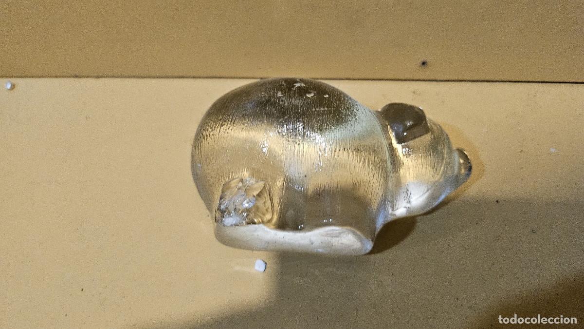 Vintage: pisapapel en cristal oso - Foto 2