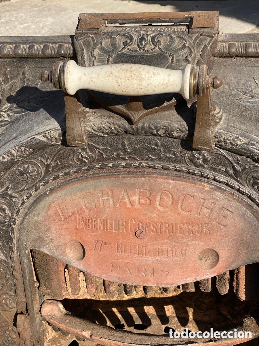 Vintage: Chimenea Salamandra antigua - Foto 4