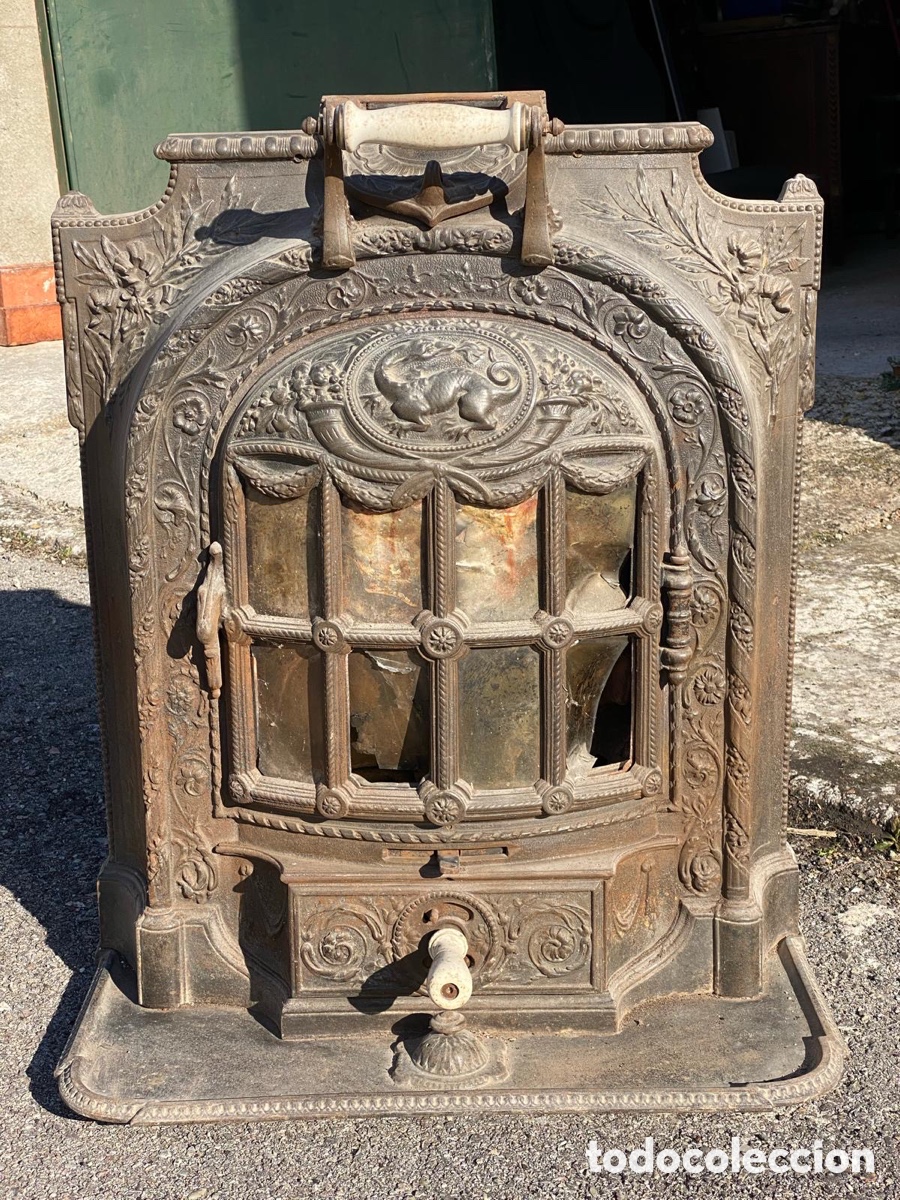 Vintage: Chimenea Salamandra antigua - Foto 1