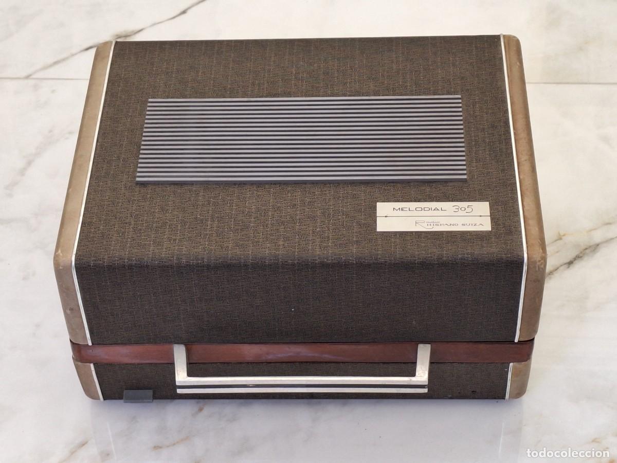 Vintage: Antiguo Tocadiscos Melodial 305 Hispano Suiza - Foto 1
