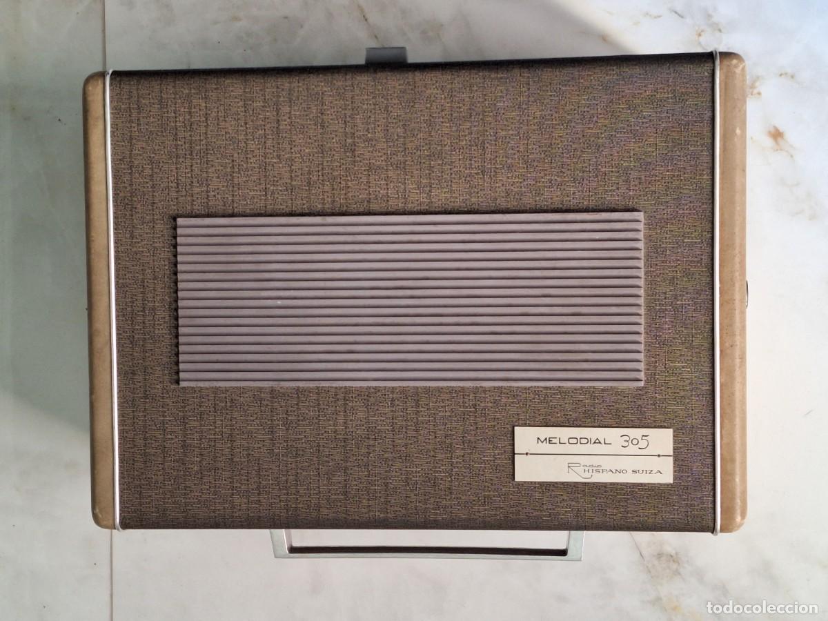 Vintage: Antiguo Tocadiscos Melodial 305 Hispano Suiza - Foto 4