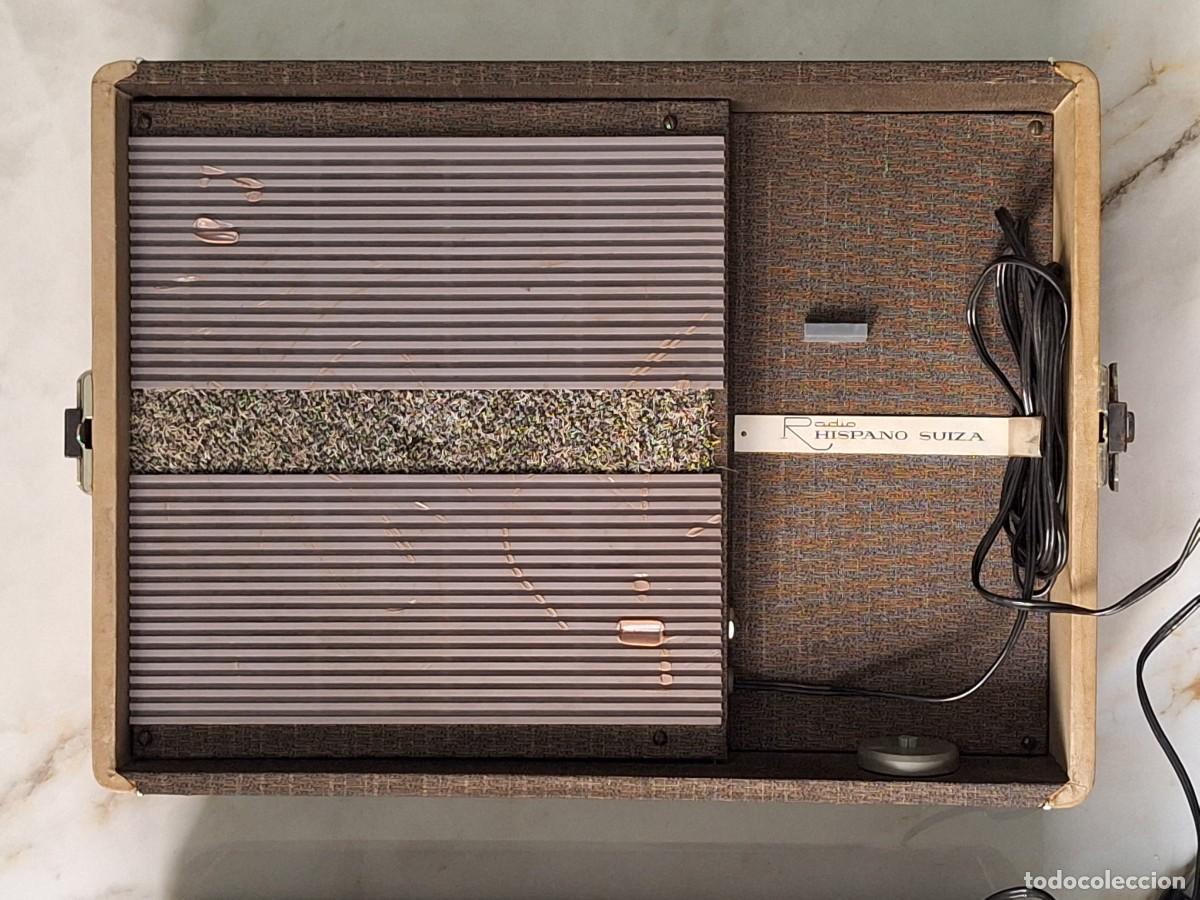 Vintage: Antiguo Tocadiscos Melodial 305 Hispano Suiza - Foto 6