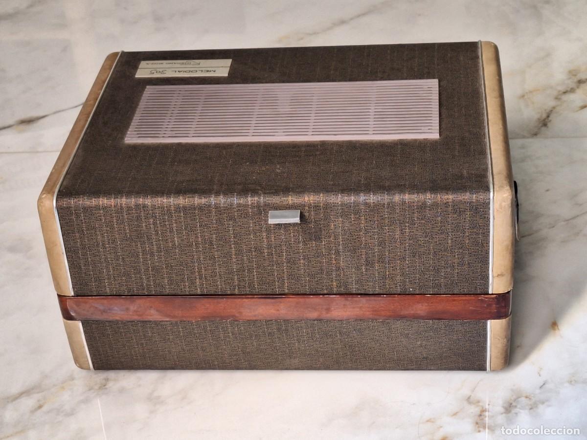 Vintage: Antiguo Tocadiscos Melodial 305 Hispano Suiza - Foto 8