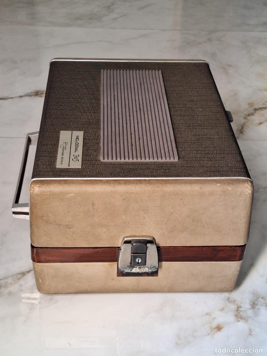 Vintage: Antiguo Tocadiscos Melodial 305 Hispano Suiza - Foto 9