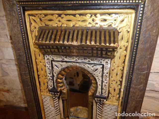 Vintage: CUADRO EN RELIEVE ARABE - Foto 2