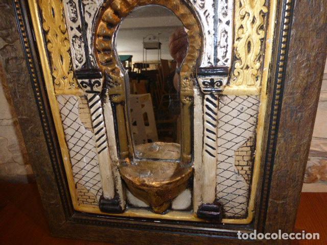 Vintage: CUADRO EN RELIEVE ARABE - Foto 3