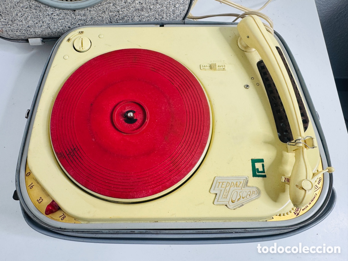 Vintage: Teppaz Oscar Tocadiscos maleta - Foto 5