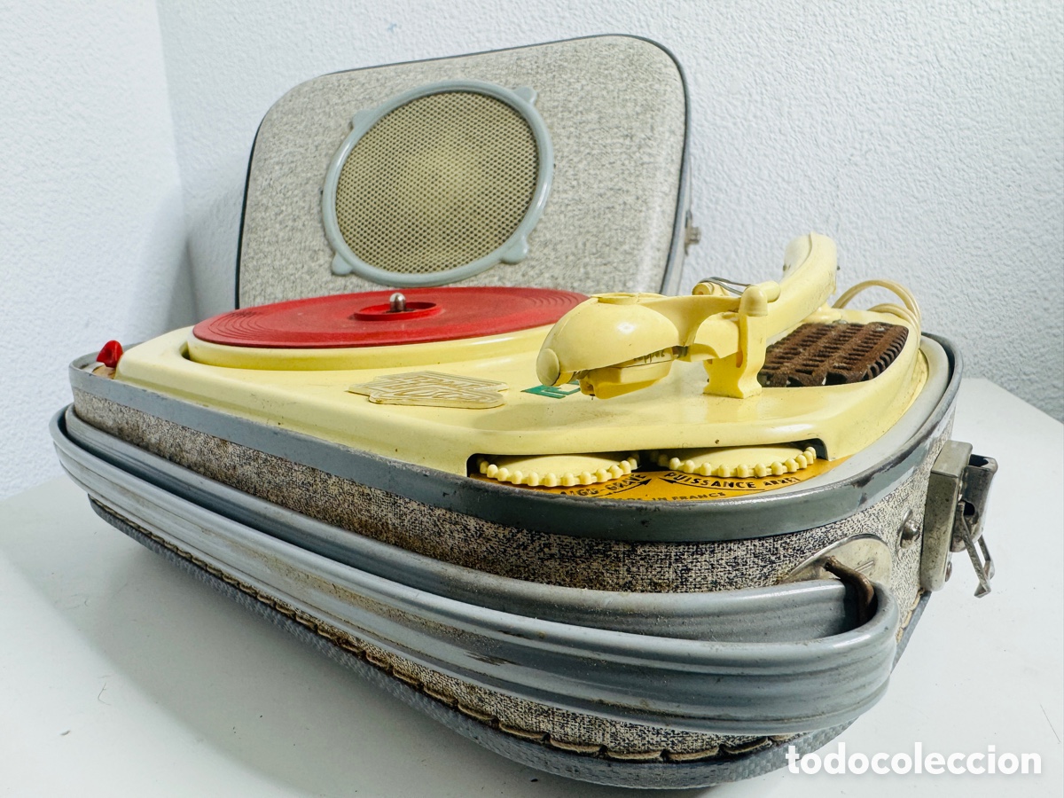 Vintage: Teppaz Oscar Tocadiscos maleta - Foto 7