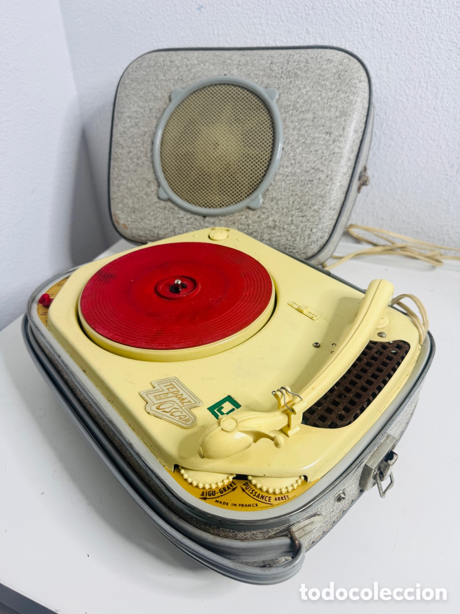 Vintage: Teppaz Oscar Tocadiscos maleta - Foto 8