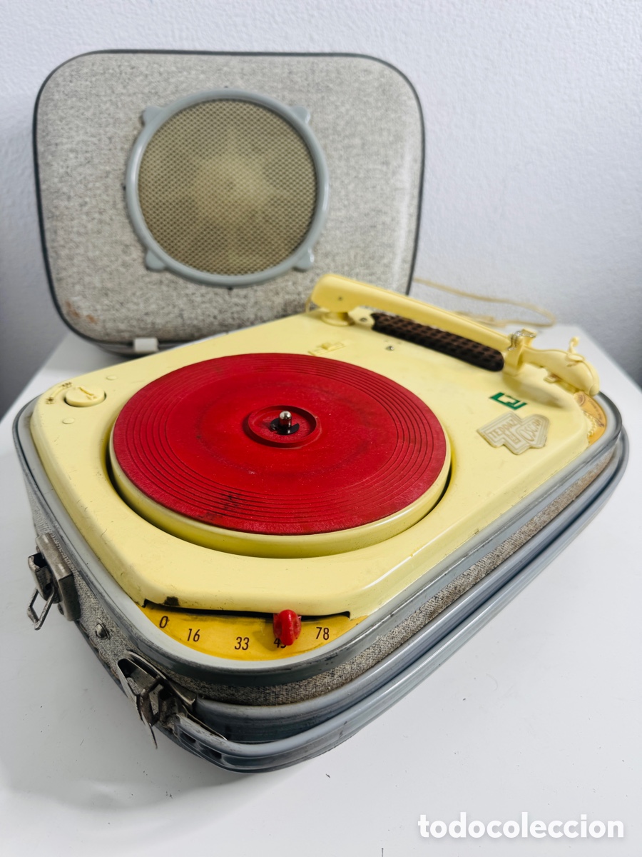 Vintage: Teppaz Oscar Tocadiscos maleta - Foto 9