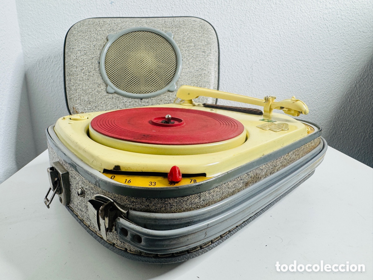 Vintage: Teppaz Oscar Tocadiscos maleta - Foto 10