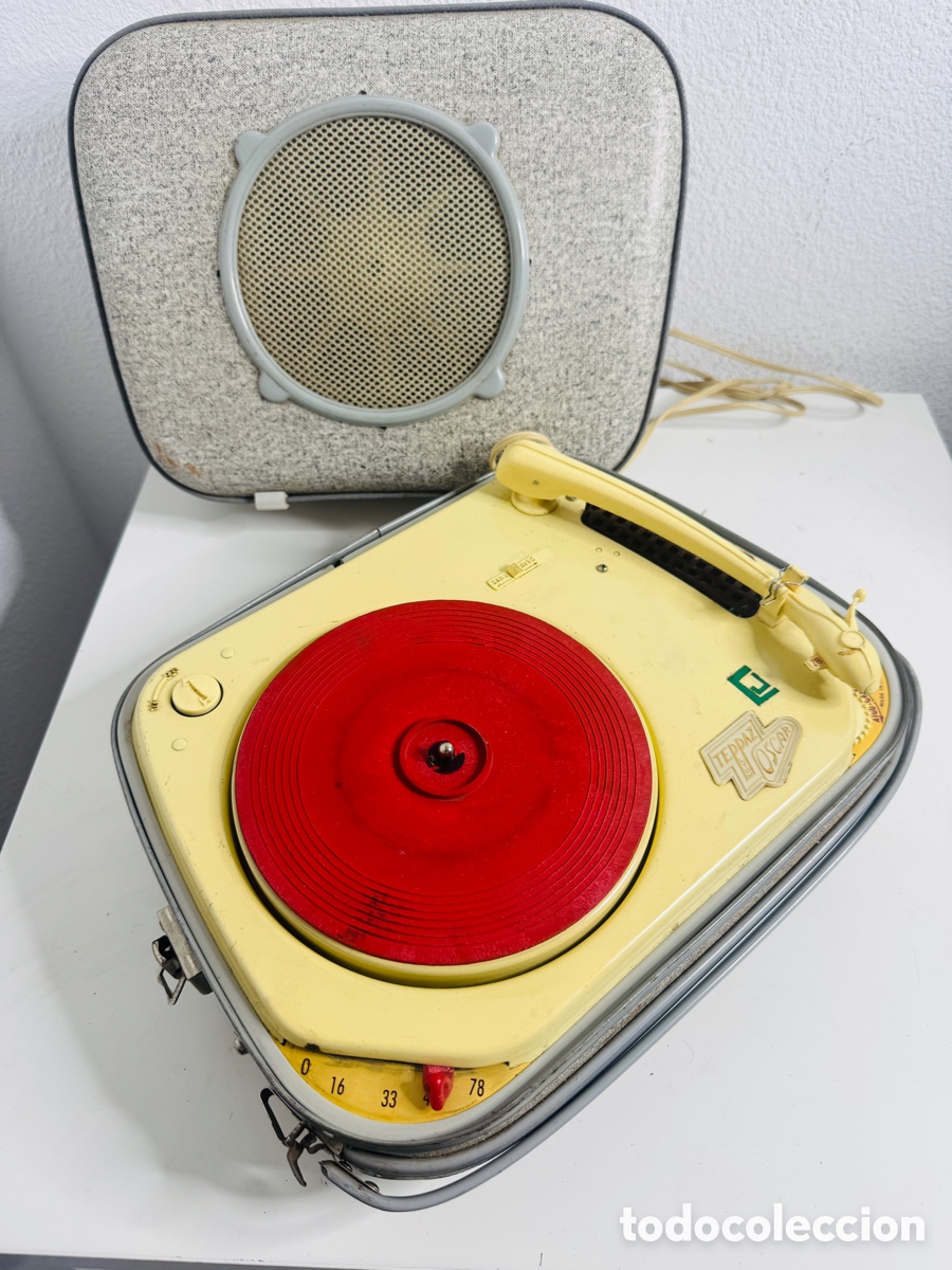 Vintage: Teppaz Oscar Tocadiscos maleta - Foto 11