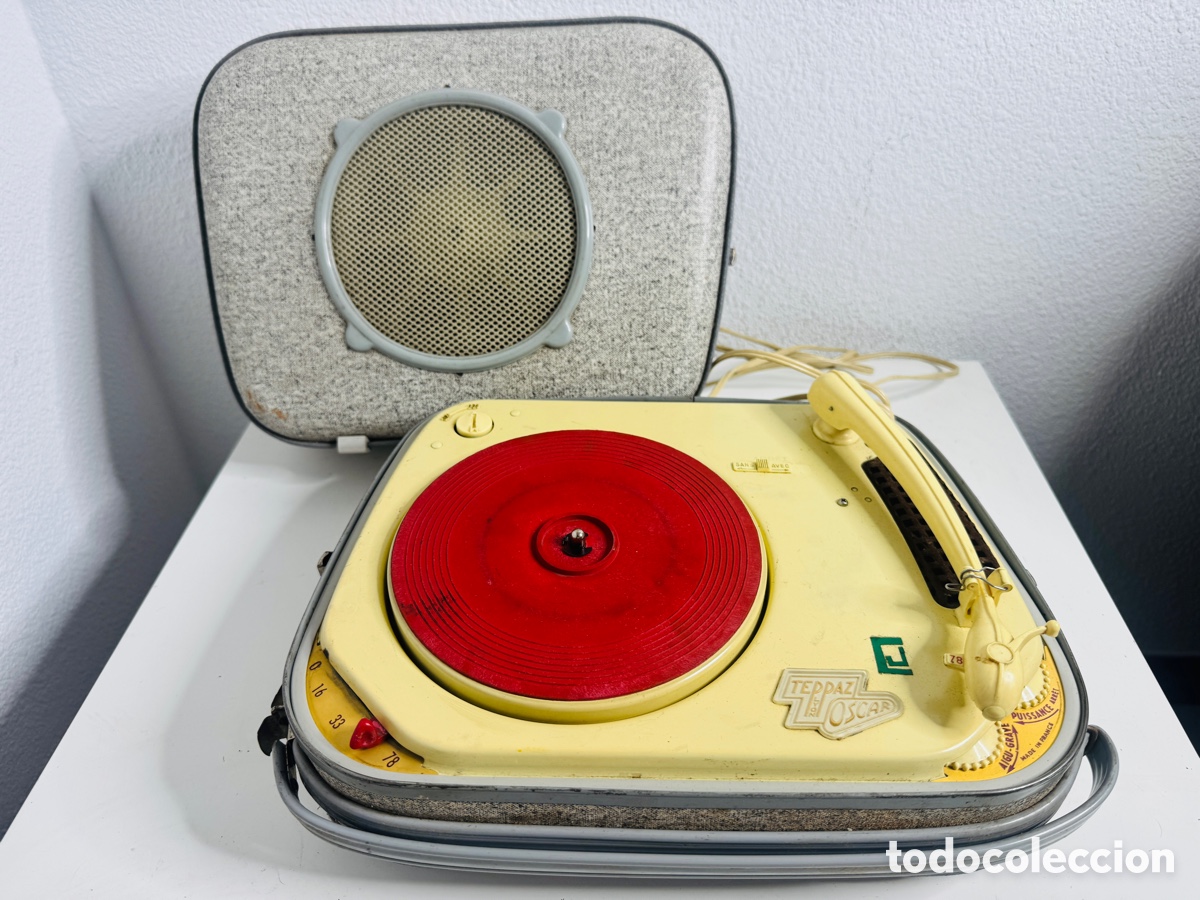 Vintage: Teppaz Oscar Tocadiscos maleta - Foto 1