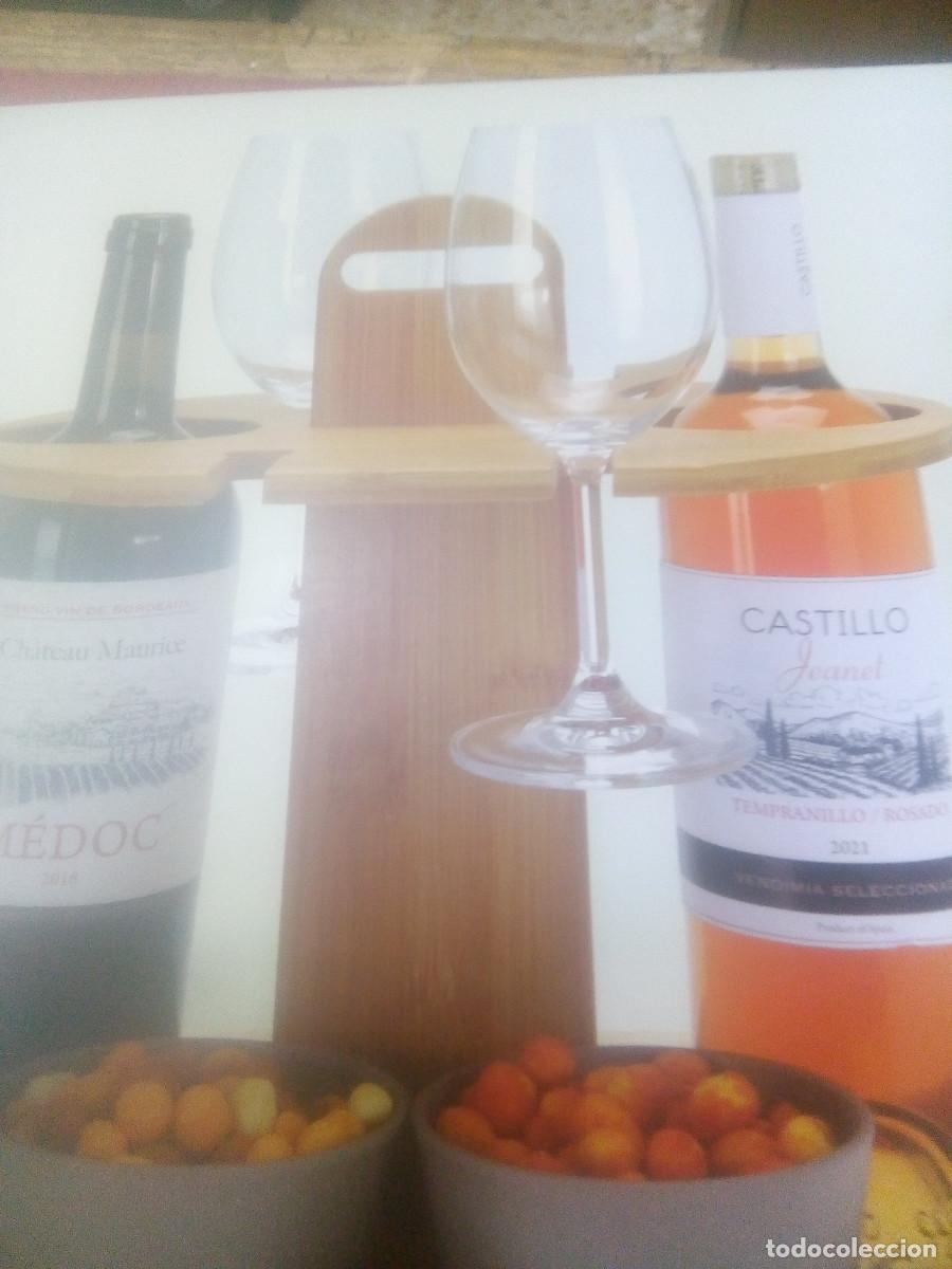 Vintage: BOTELLERO MADERA EN CAJA ORIGINAL - Foto 5