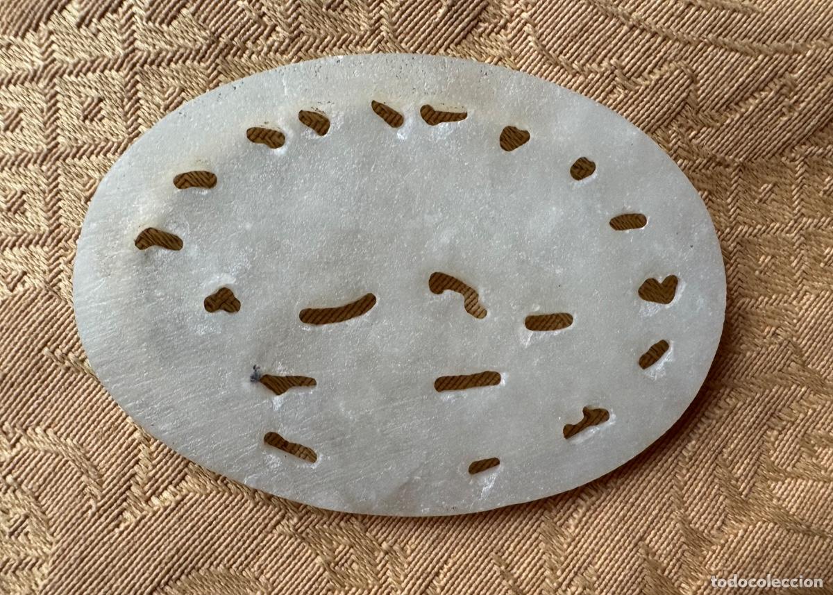 Vintage: PIEZA DE JADE TALLADA OVAL - Foto 6