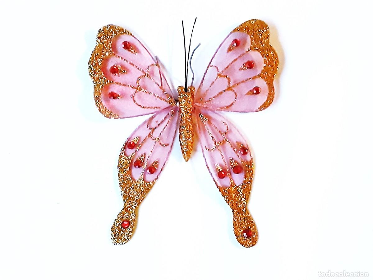 Vintage: MARIPOSAS DECORATIVAS - Foto 3