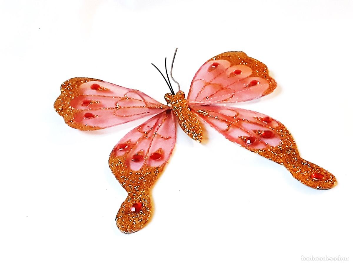 Vintage: MARIPOSAS DECORATIVAS - Foto 4