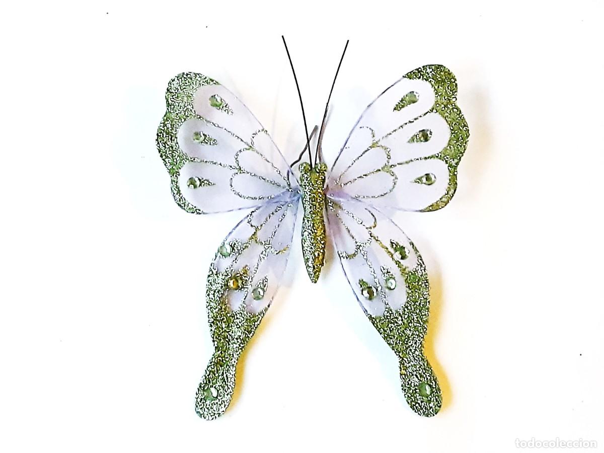 Vintage: MARIPOSAS DECORATIVAS - Foto 10