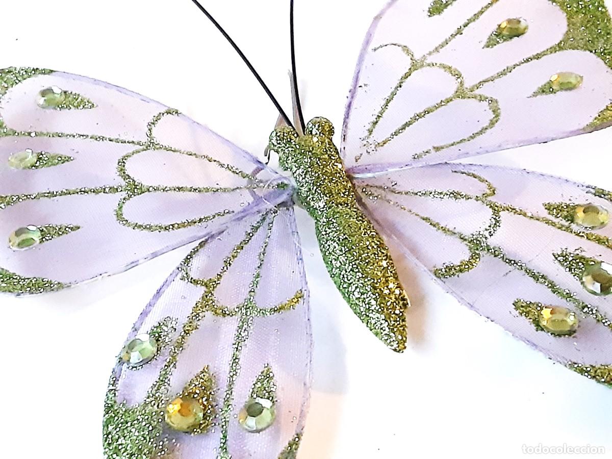 Vintage: MARIPOSAS DECORATIVAS - Foto 11