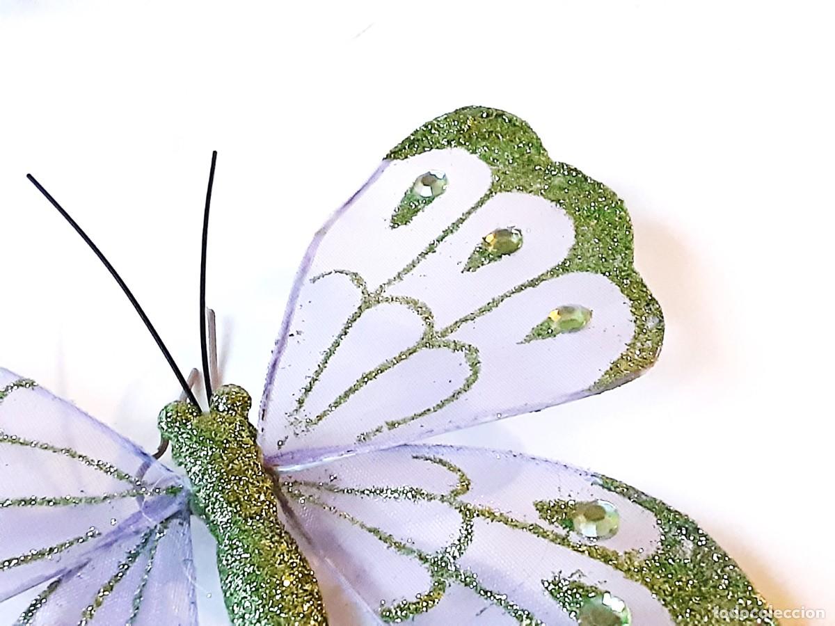 Vintage: MARIPOSAS DECORATIVAS - Foto 13