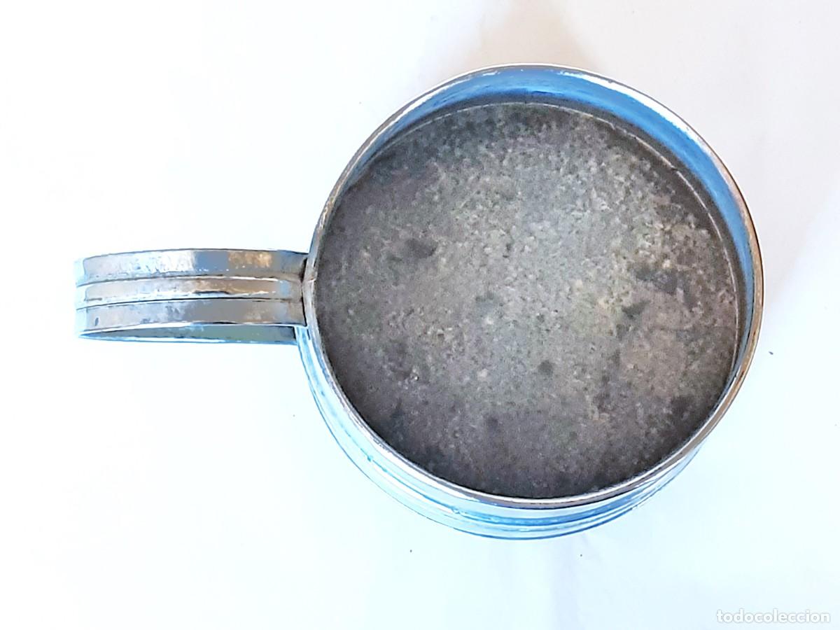 Vintage: RECIPIENTE DE CHAPA Y LATON - Foto 9