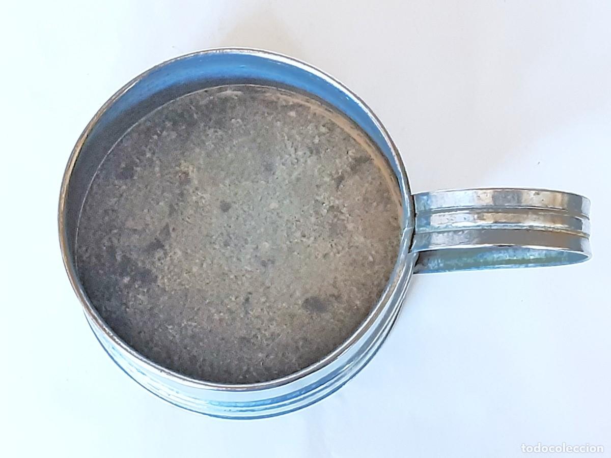 Vintage: RECIPIENTE DE CHAPA Y LATON - Foto 10