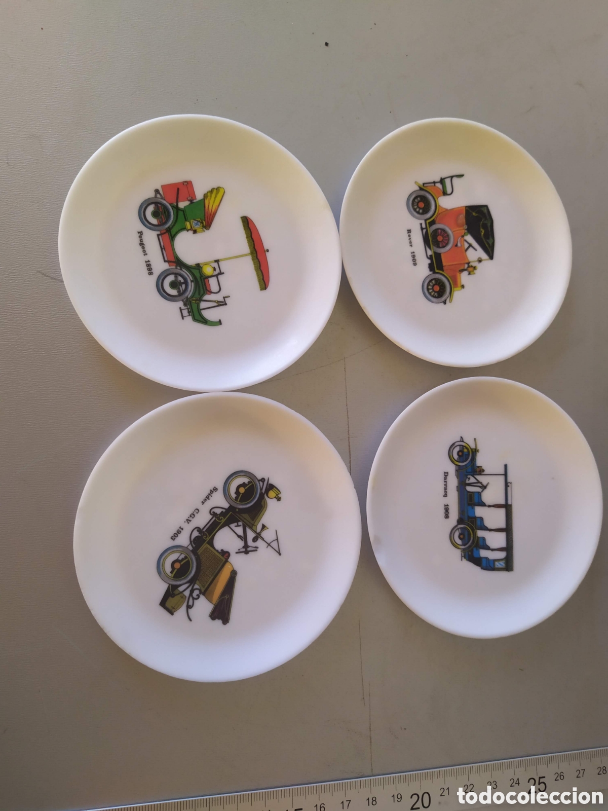 Vintage: Lote de 4 peque&ntilde;os ORNAMINA Rumilly - Foto 2