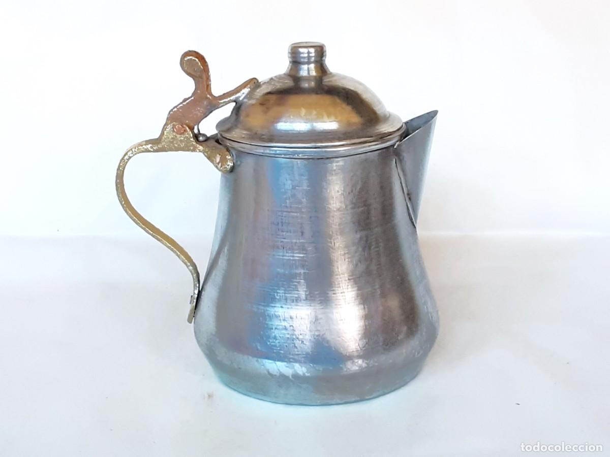 Vintage: JARRA DE CHAPA Y FUNDICON DE BRONCE - Foto 7