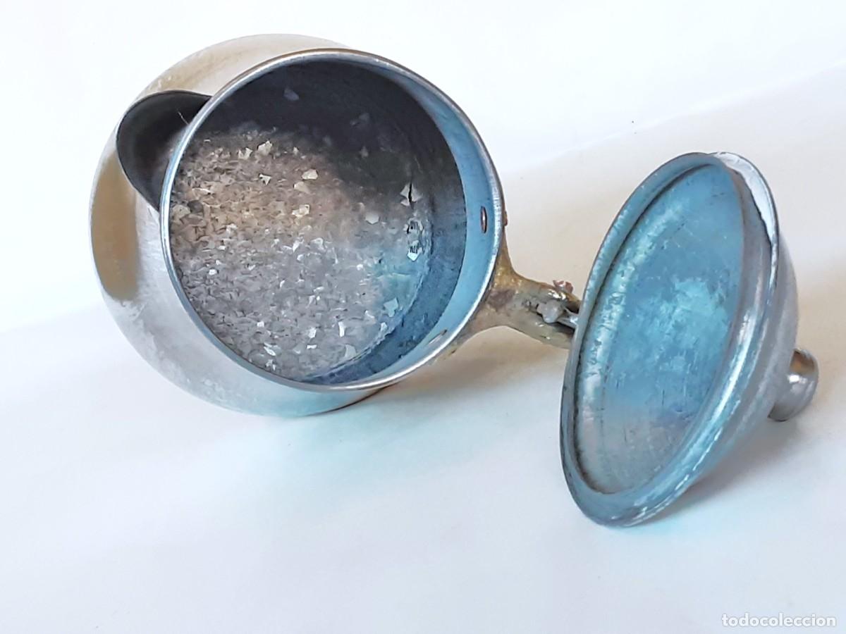 Vintage: JARRA DE CHAPA Y FUNDICON DE BRONCE - Foto 12