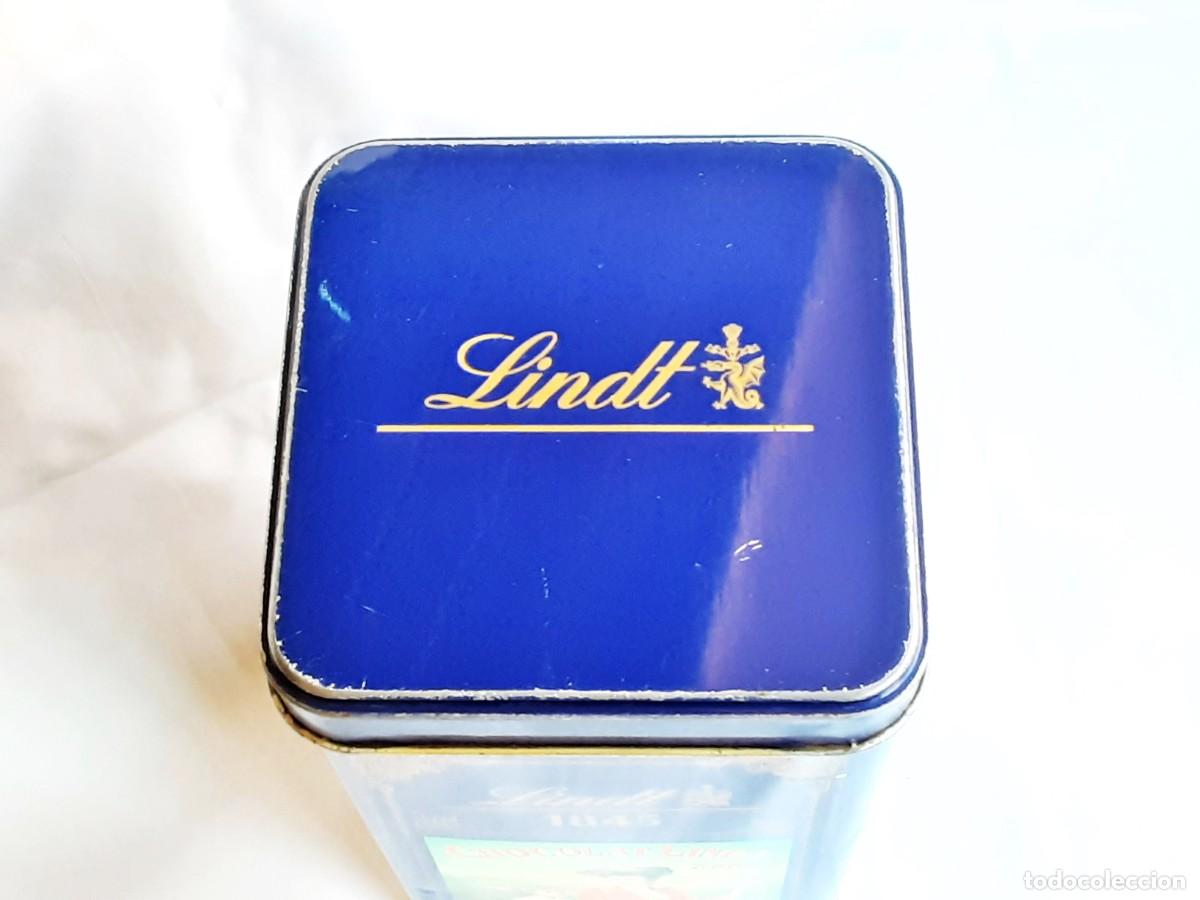 Vintage: BOTE LATA CHOCOLATES LINDT VACIA - Foto 9