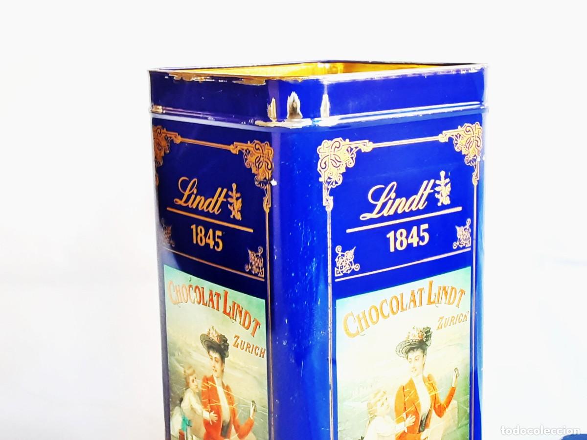 Vintage: BOTE LATA CHOCOLATES LINDT VACIA - Foto 12