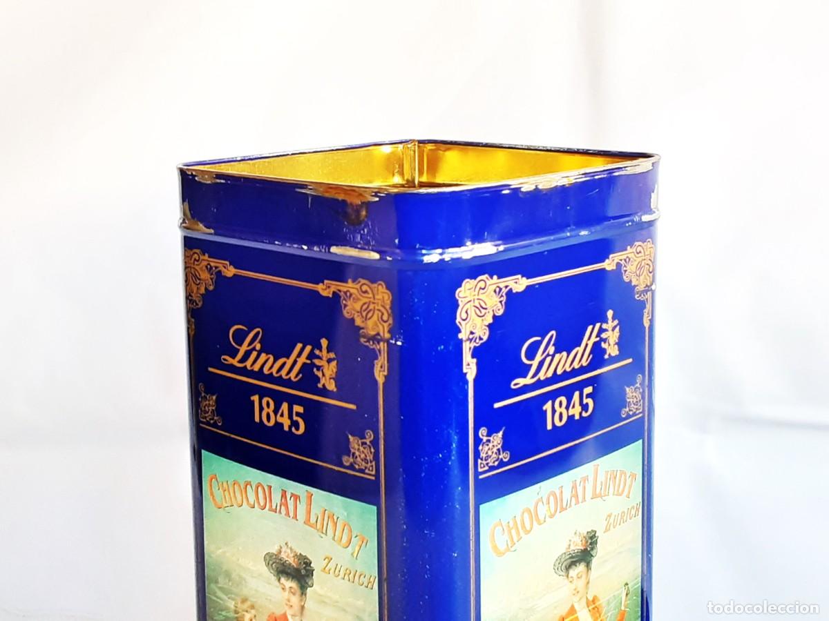 Vintage: BOTE LATA CHOCOLATES LINDT VACIA - Foto 15