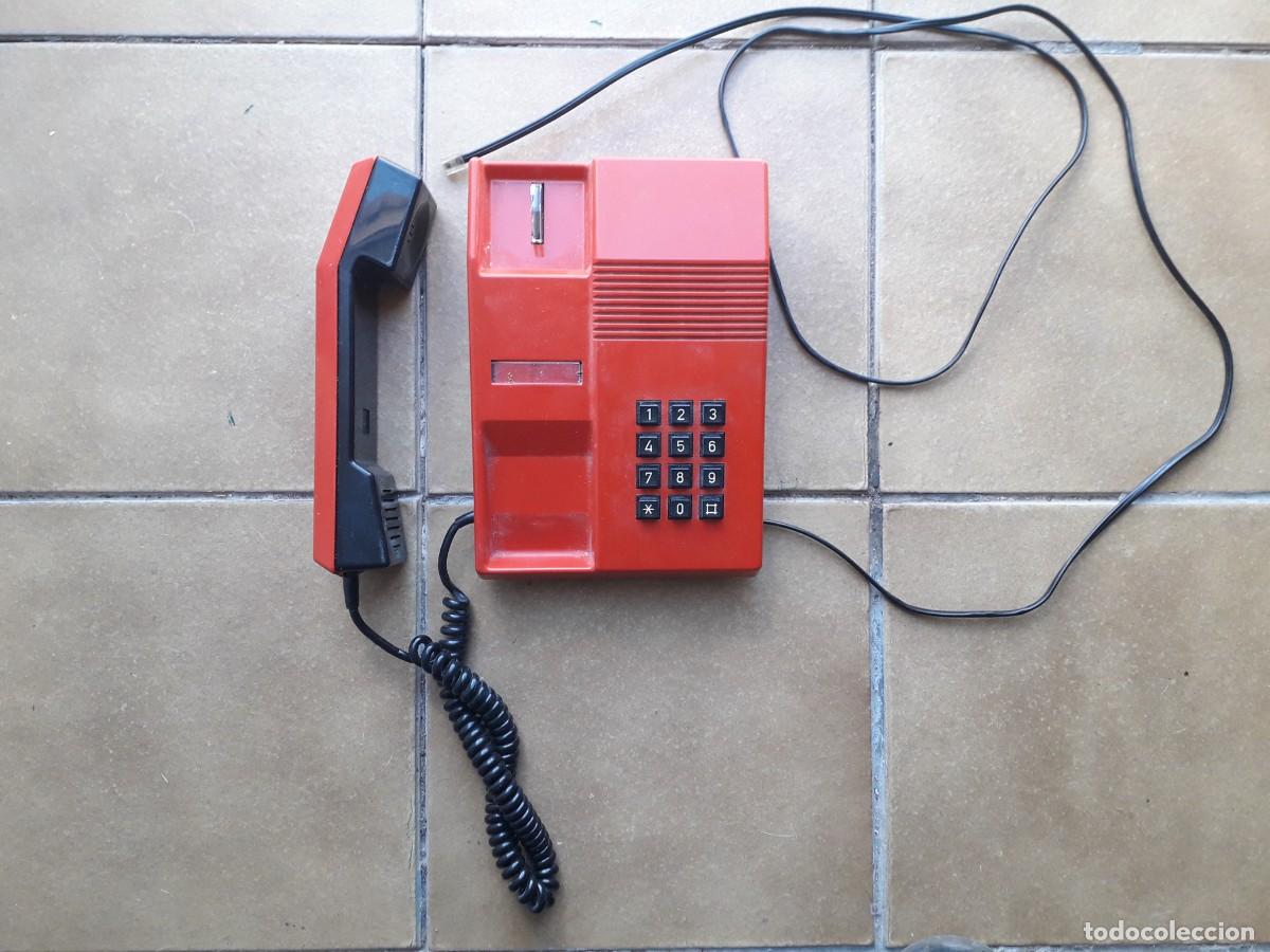 Vintage: Tel&eacute;fono Teide Telef&oacute;nica a&ntilde;os 80 - Foto 2