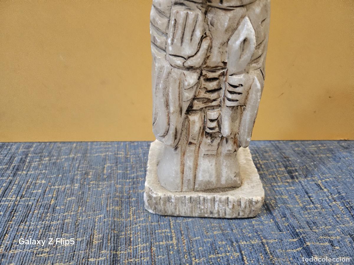 Vintage: figura oriental de alabastro - Foto 3