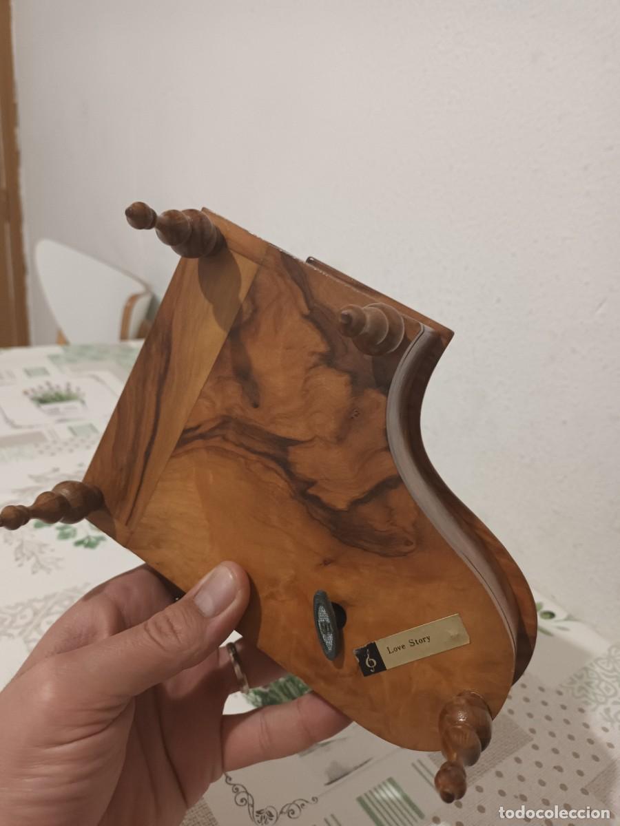 Vintage: Piano joyero musical en madera funcionando - Foto 6