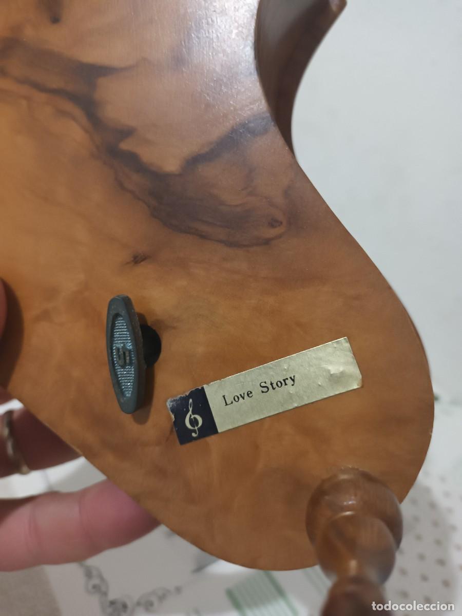 Vintage: Piano joyero musical en madera funcionando - Foto 7