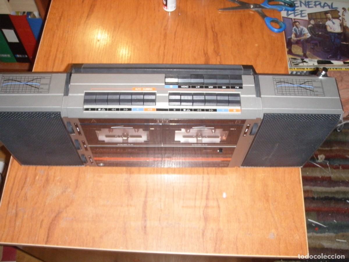 Vintage: RADIO CASSETTE ITT WEEKEND 360 FUNCIONANDO - Foto 5