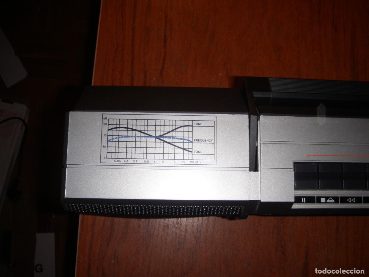 Vintage: RADIO CASSETTE ITT WEEKEND 360 FUNCIONANDO - Foto 6