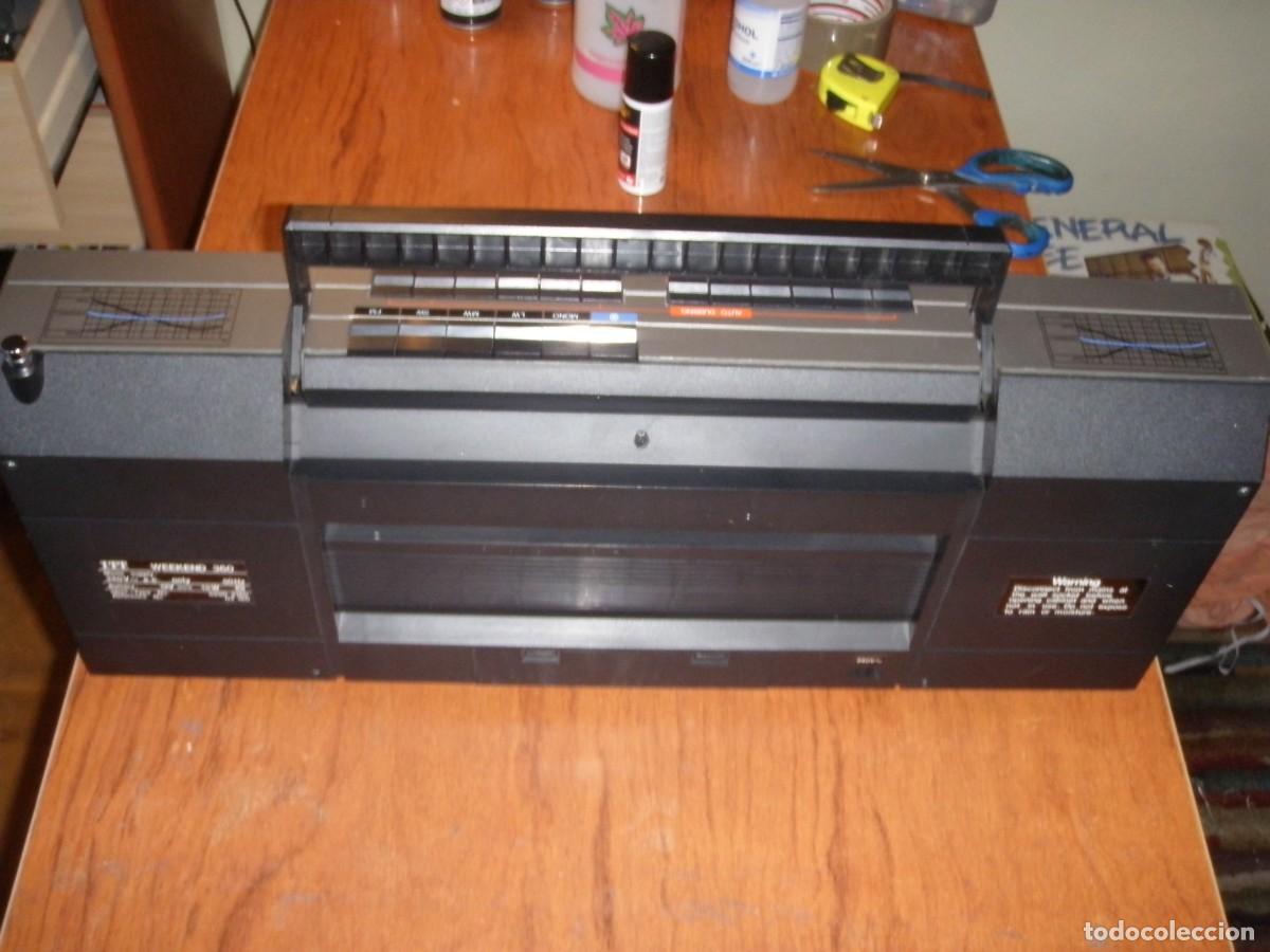 Vintage: RADIO CASSETTE ITT WEEKEND 360 FUNCIONANDO - Foto 10