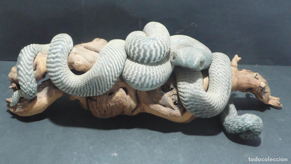 Vintage: SERPIENTE DE CERA ENVUELTA - Foto 1