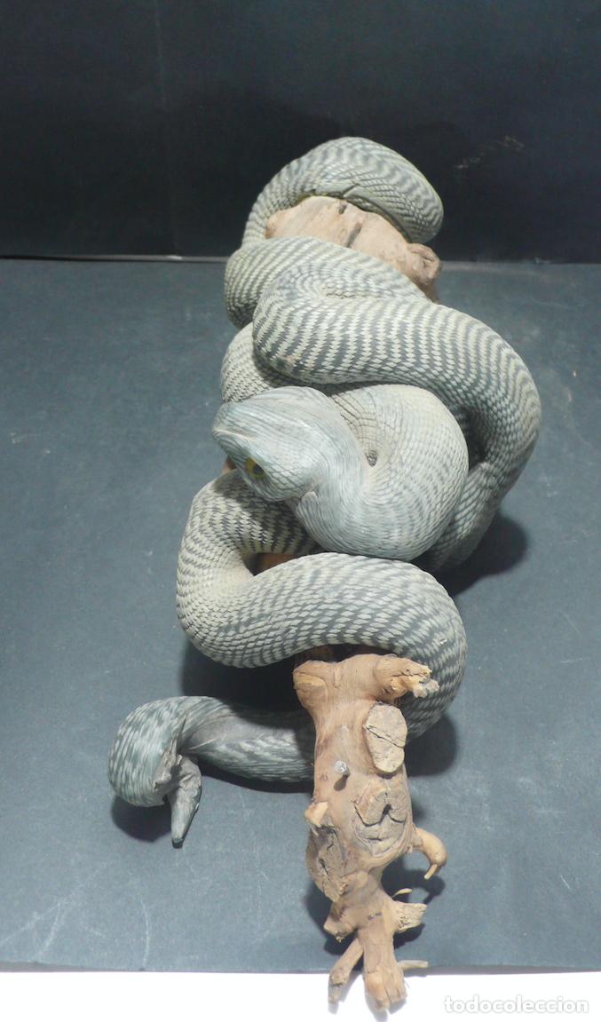 Vintage: SERPIENTE DE CERA ENVUELTA - Foto 3