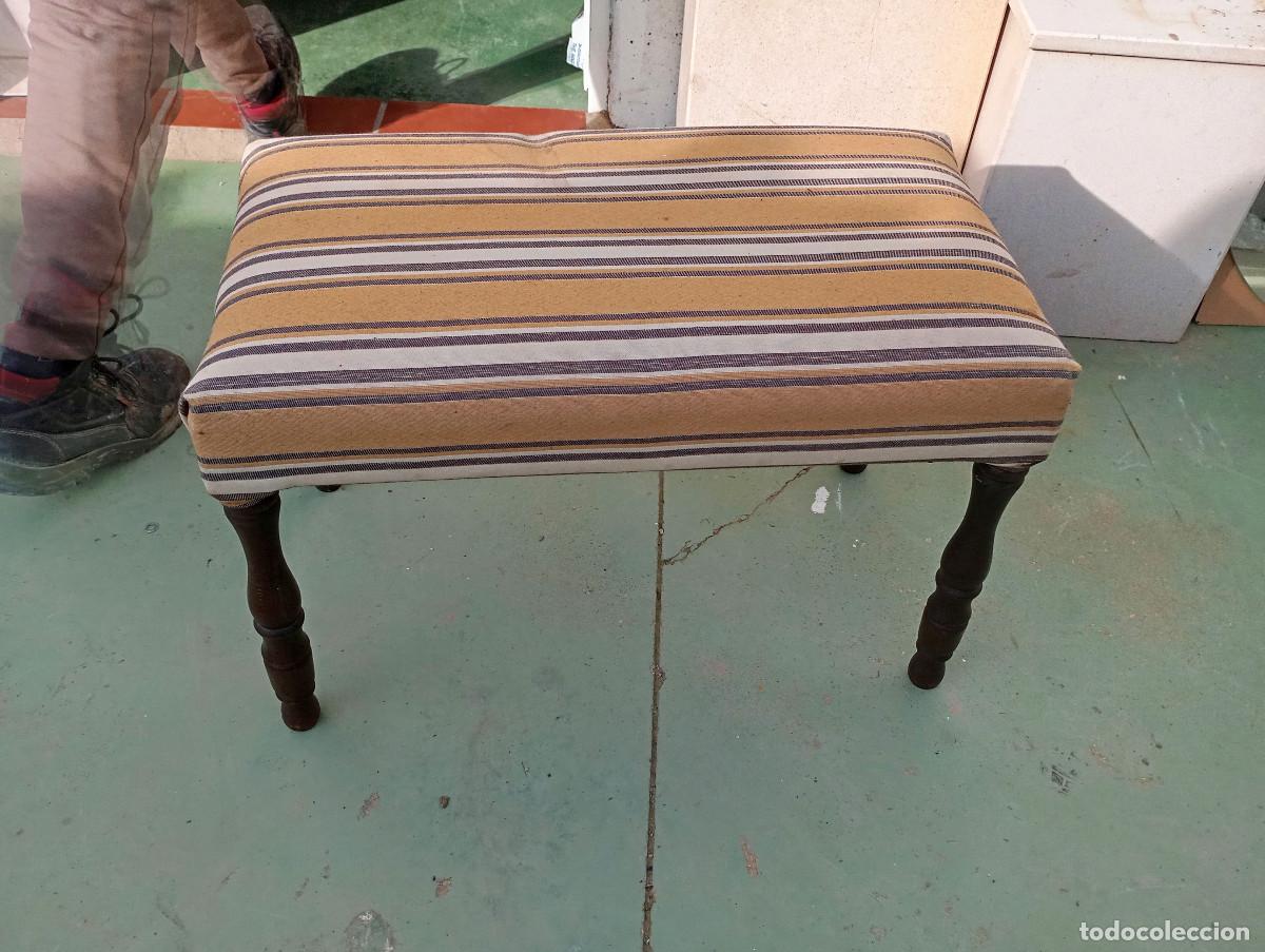 Vintage: descalzadora antigua de madera - Foto 1