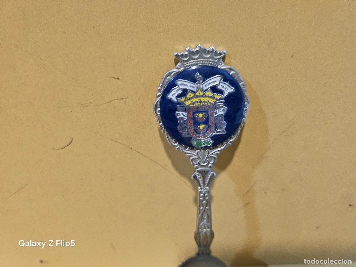 Vintage: cucharilla peque&ntilde;a de alpaca - Foto 2