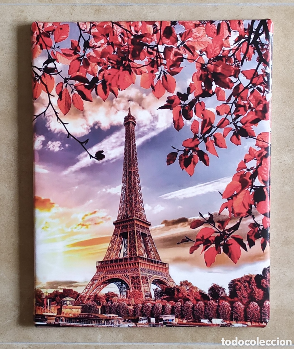Vintage: Cuadro cartel TORRE EIFFEL Par&iacute;s - Foto 1